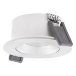 Ledvance LED Kohdevalaisin Air Adjust Aluminium Valkoinen 4W 300lm 36D - 927 Erittäin Lämmin Valkoinen | Odetnij 68mm - IP23 - Paras Värintoisto - Himmennettävä
