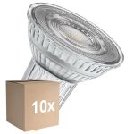 Monipakkaus 10x Ledvance LED Kohdevalaisin GU10 PAR16 6.1W 575lm 60D - 940 Kylmä Valkoinen | Paras Värintoisto - Himmennettävä - Korvaa 80W