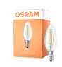 Osram Classic LED E14 Kynttilä Filament Kirkas 4W 470lm - Relax and Active - 827 Erittäin Lämmin Valkoinen | Korvaa 40W