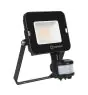 Ledvance LED Valonheitin Kompakti Musta 20W 2000lm 100D - 840 Kylmä Valkoinen | IP65 - Symmetrinen - Liike- ja valotunnistin