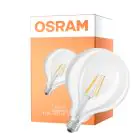 Osram LED Superstar E27 Globe G125 Filament Kirkas 11W 1521lm - 927 Erittäin Lämmin Valkoinen | Paras Värintoisto - Korvaa 100W