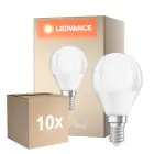 Monipakkaus 10x Ledvance Classic LED E14 Päärynä Matta 4.9W 470lm - 827 Erittäin Lämmin Valkoinen | Himmennettävä - Korvaa 40W