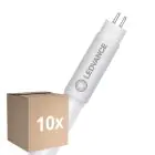 Monipakkaus 10x Ledvance LED Putki T5 HF P Electronic (HF) High Efficiency 7W 1000lm - 830 Lämmin Valkoinen | 55cm - Korvaa 14W